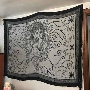 Boho Elephant Tapestry